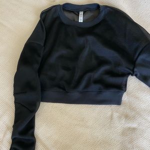 Alo yoga mesh long sleeve top